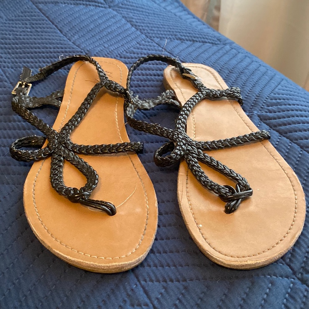 Merona Black Sandals